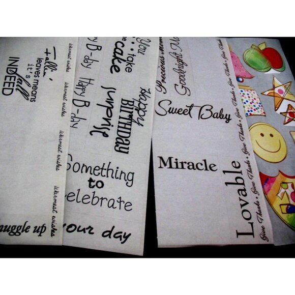 Lot of Stickers, Great Lengths, Summer, Autumn, Winter, Spring, Titles. - Picture 7 of 8